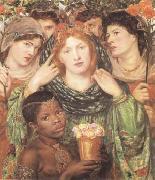 Dante Gabriel Rossetti The Bride (mk09) oil painting